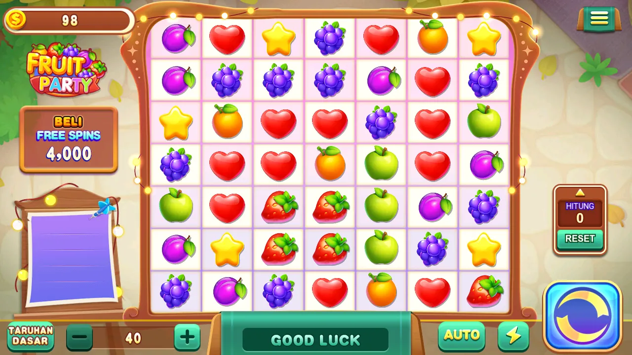 Fruit Party Slot Bonus